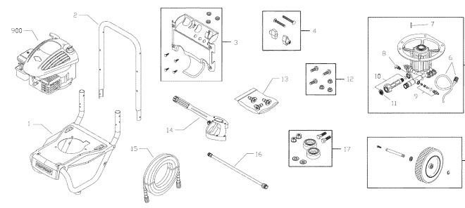 Craftsman Pressure Washer 580752180 Parts